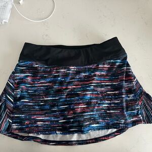 Lululemon Athletica Multicolor Pickleball/Tennis Skirt